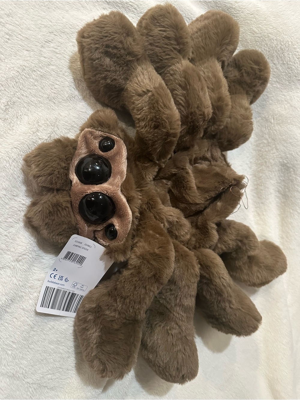 Build-A-Bear Brown Jumping Spider